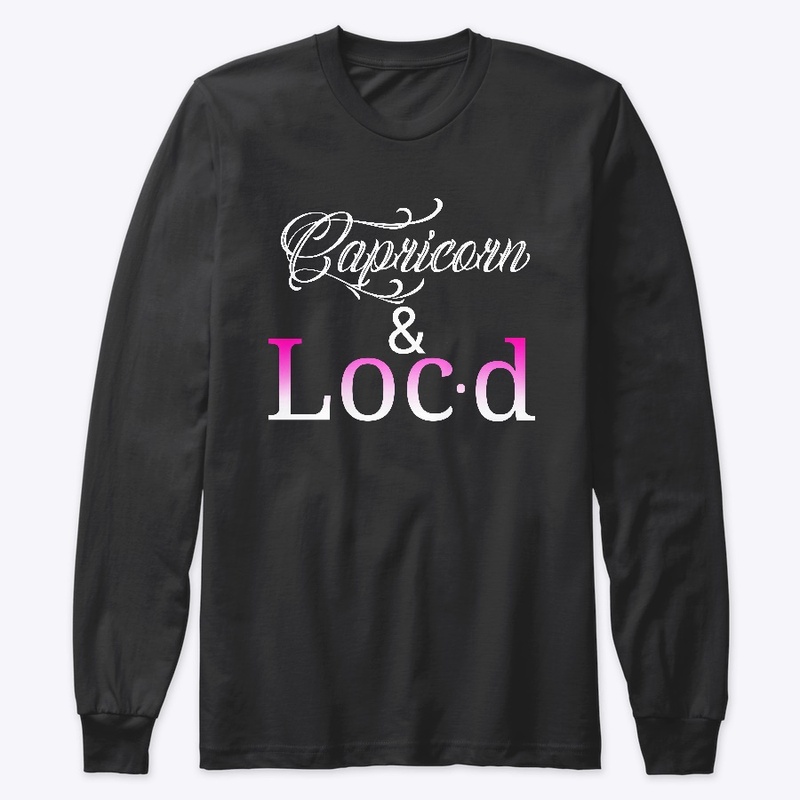 Capricorn & loc'd zodiac tee shirt