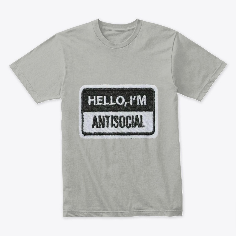 Hello - I'm Anti Social - Logo design