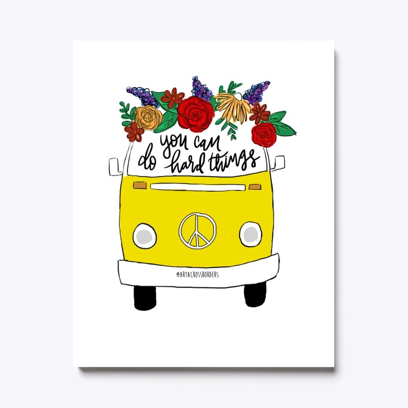 You Can Do Hard Things: Yellow bus