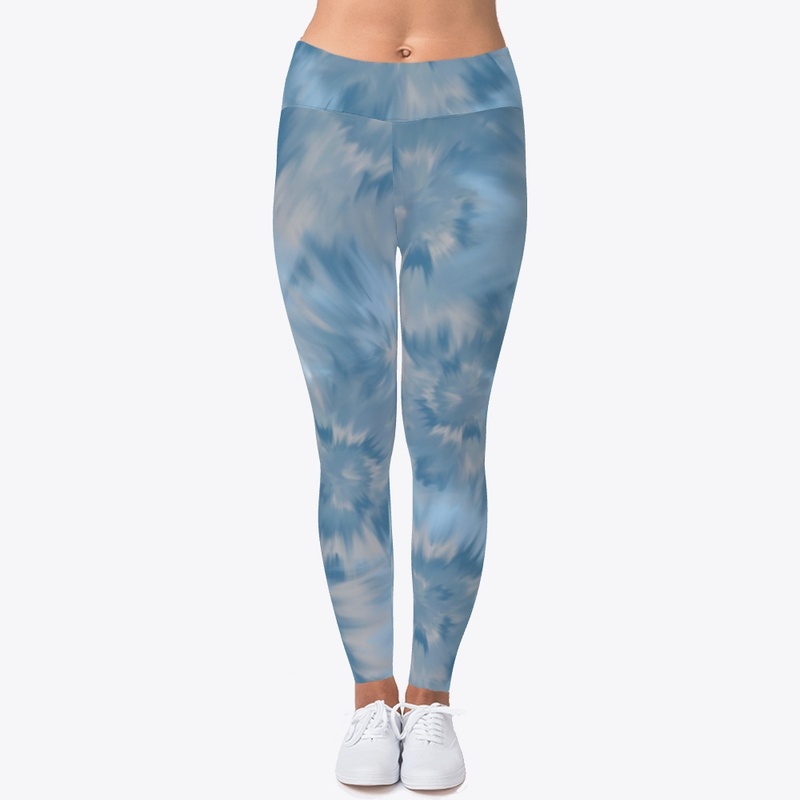 Tie Die Yoga Blue Waters Dreams 