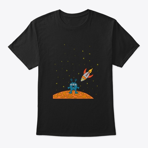 The Humans Are Coming! Black T-Shirt Front