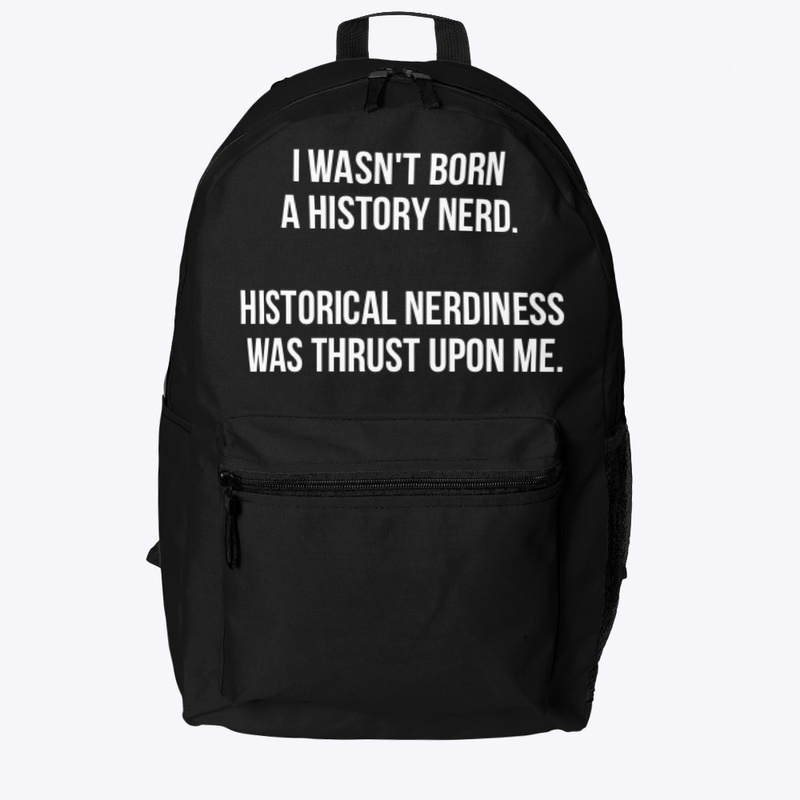 Wasn't born one. It was thrust upon me.
