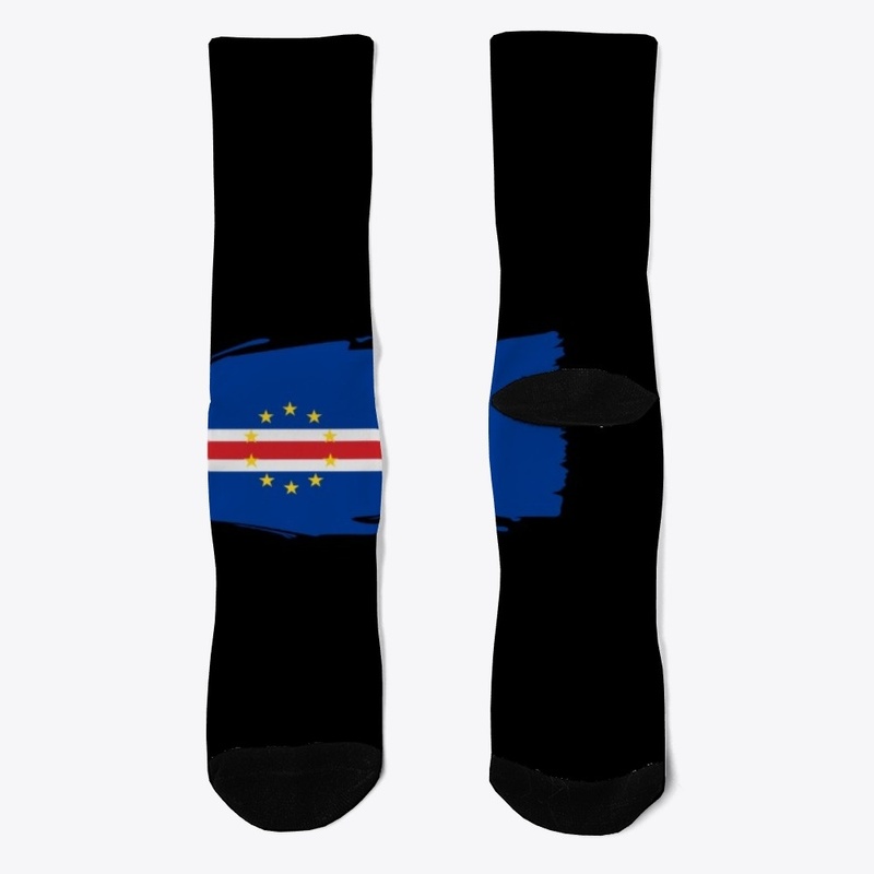 Cape Verde painted flag