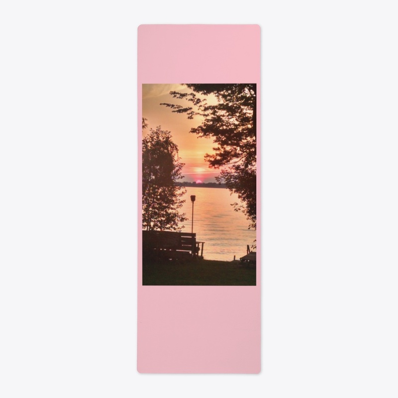 Lake Champlain Sunset at Camp