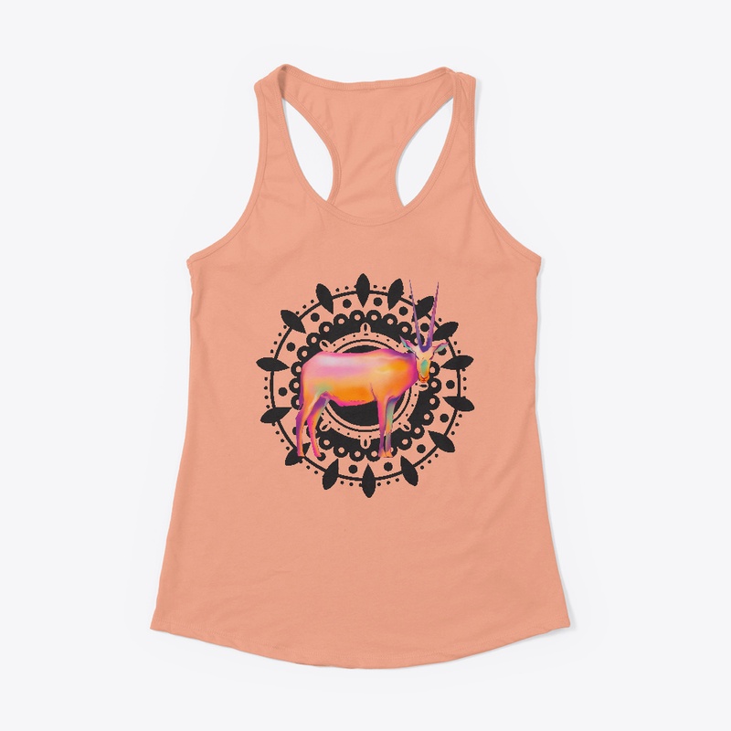 Orex Arabian Deer Spirit Animal Mandala
