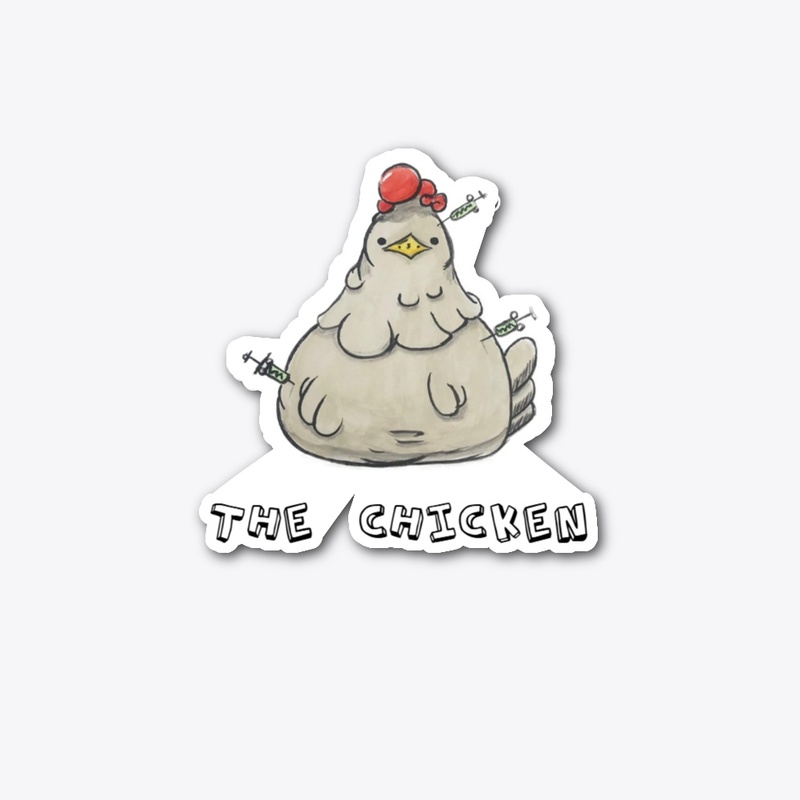 The Chicken chicken sticker.