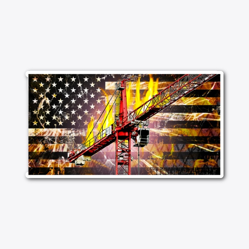 Tower Crane Operator Flag