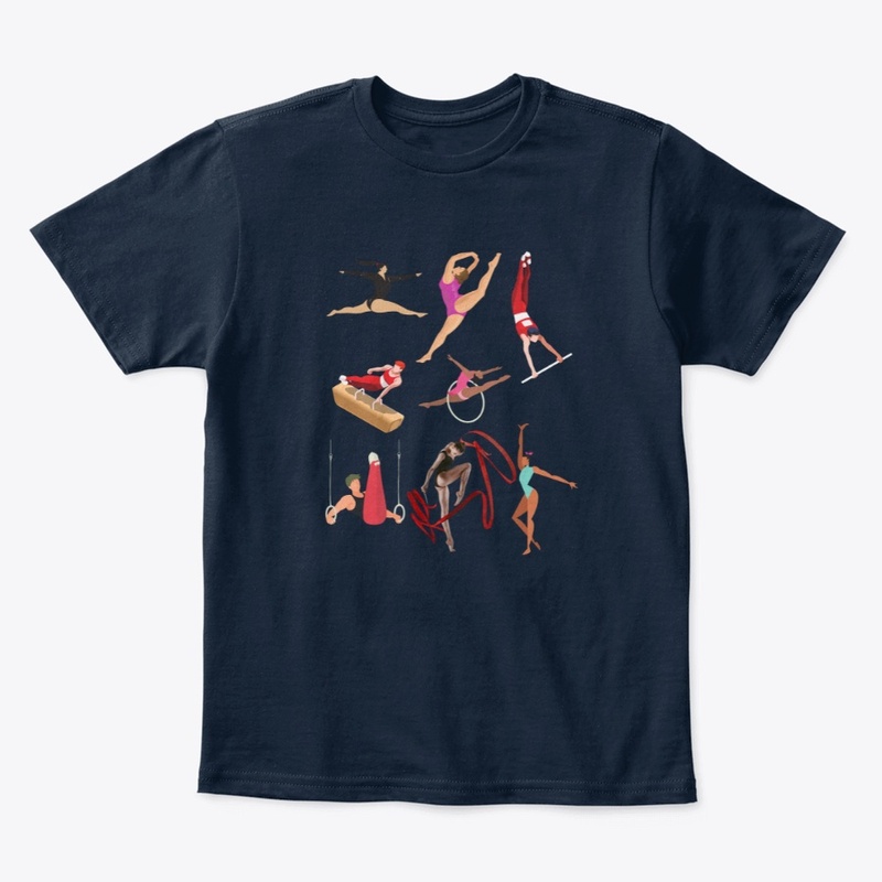 Gymnast Serving It Up