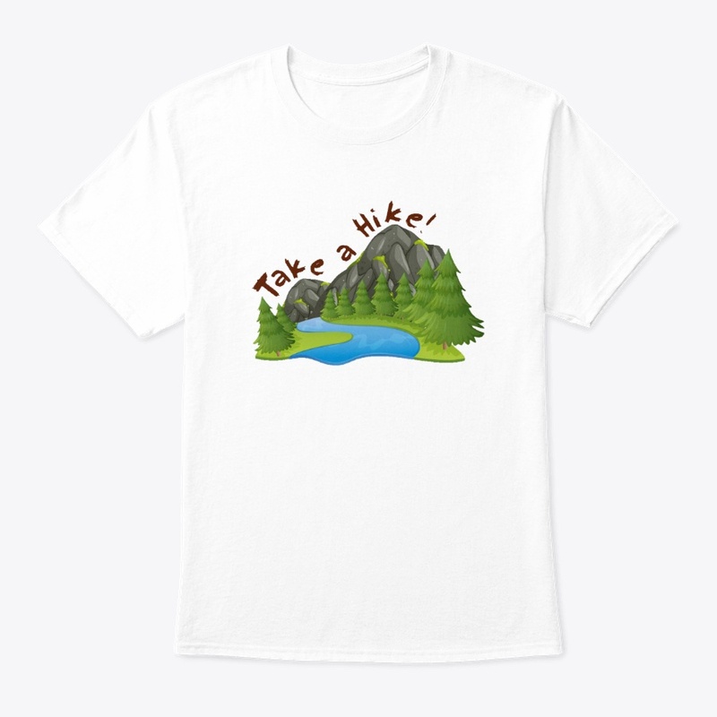 take a hike hiking t shirts 2