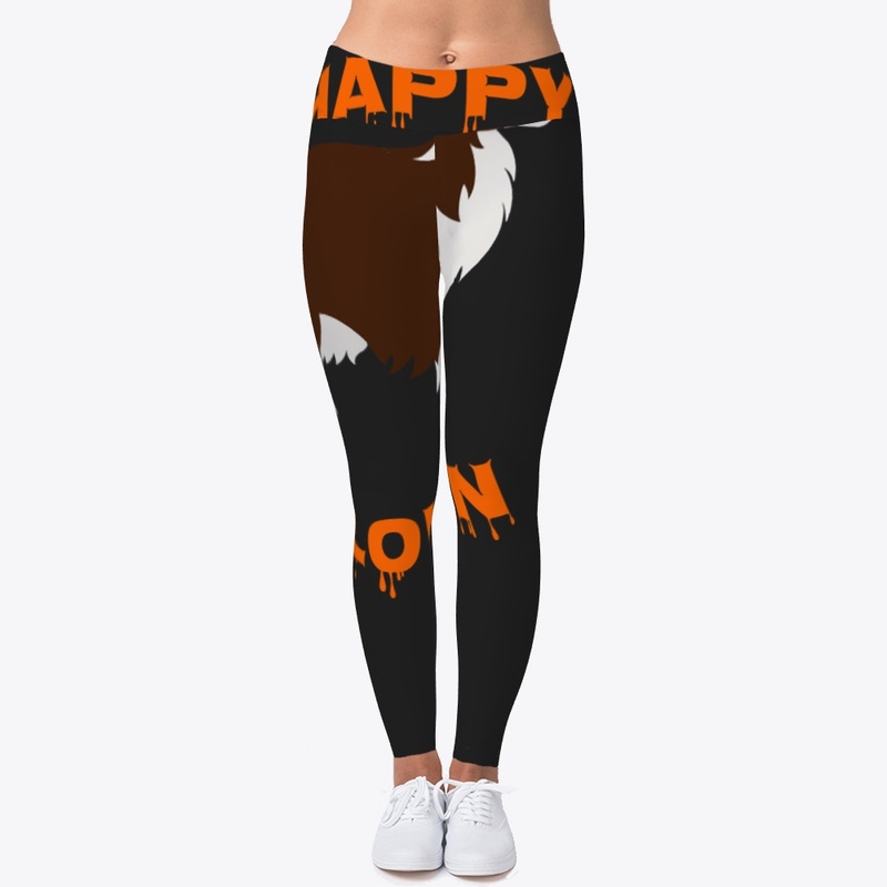 Funny Halloween Border Collie in Witch