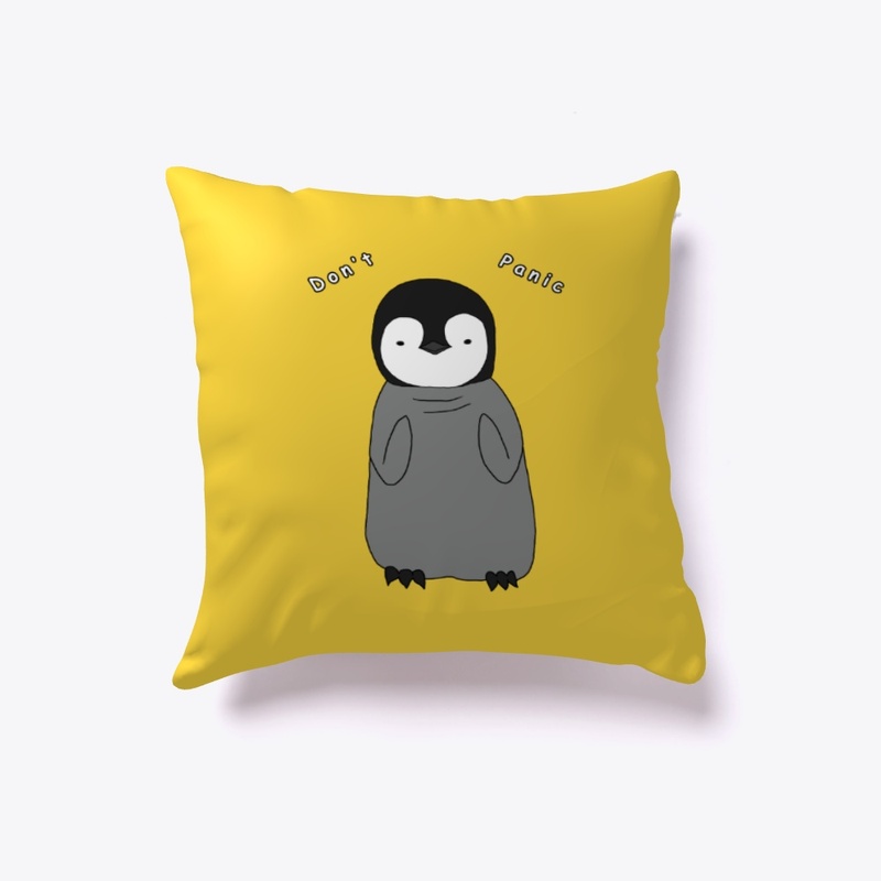 Don't Panic - Cute Baby Penguin Design