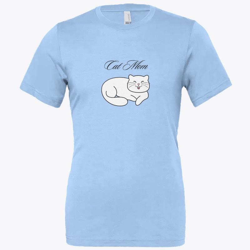 Cat Mom – Simple Happy Kitty Design-FC1