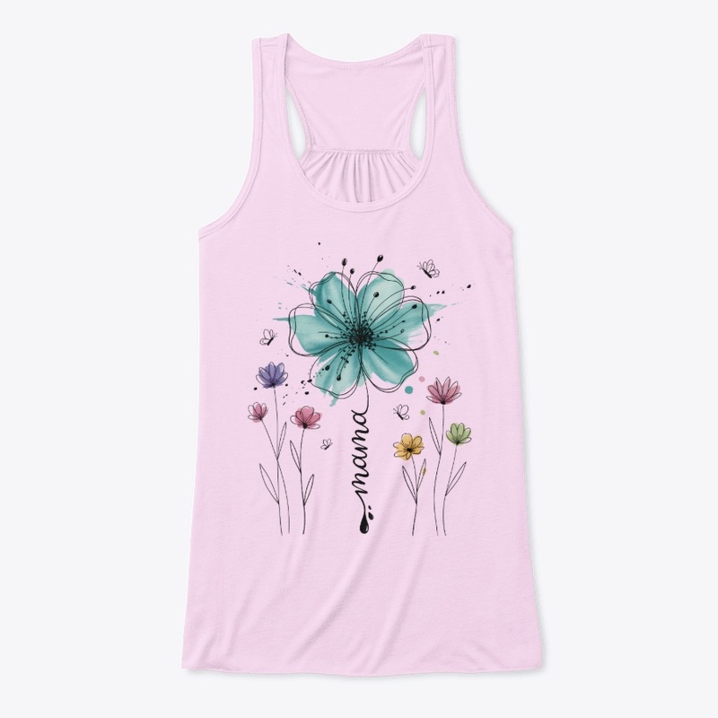 Mama Watercolor Floral
