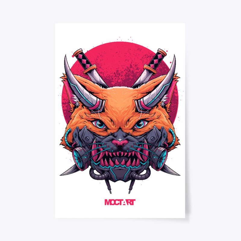 Demon Cat - Hannya