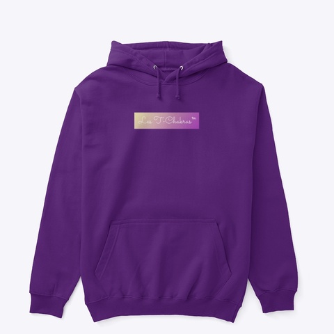 Je Suis Bien ! Les T Chakras   Connecté Purple T-Shirt Front