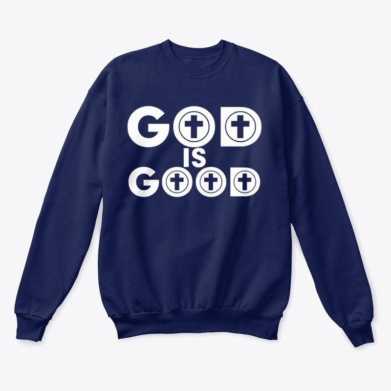 god is good line1 white letters