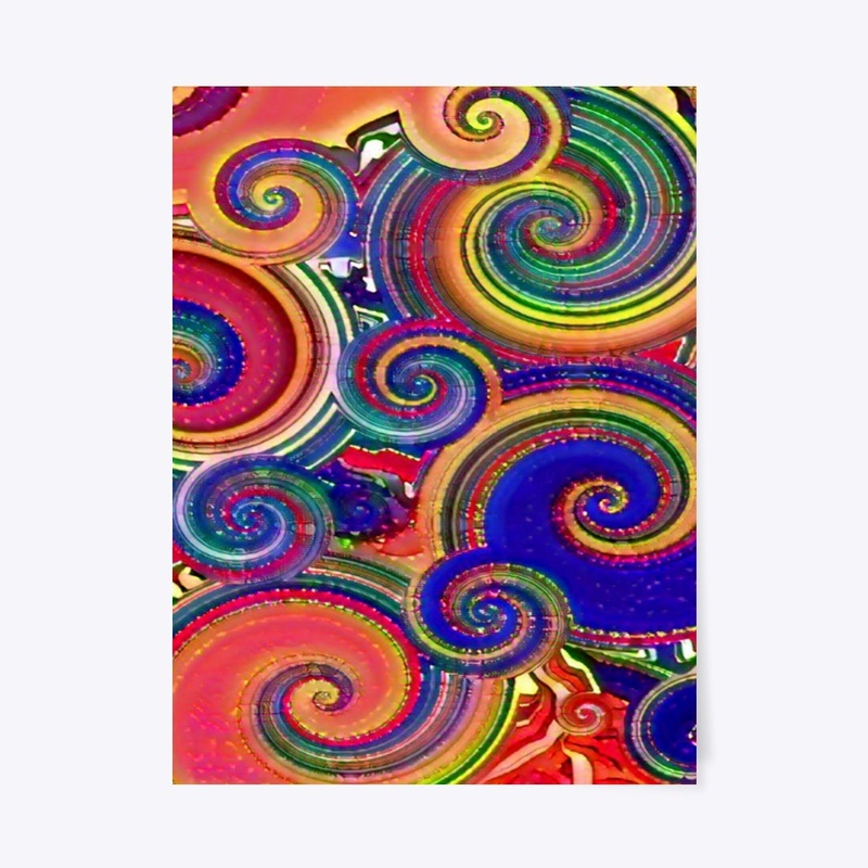 Swirly Whirly Rainbow