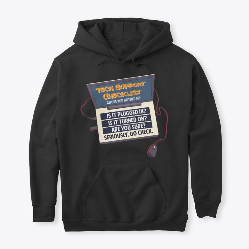 Computer Tech Support Checklist Gift