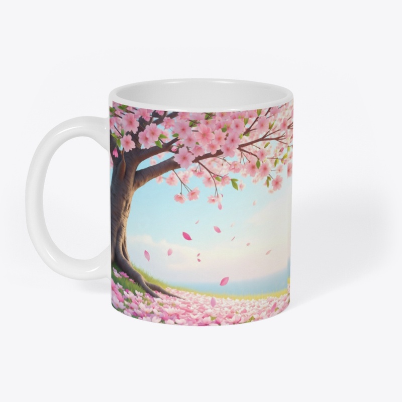 Sakura Petals in the Wind 🌸