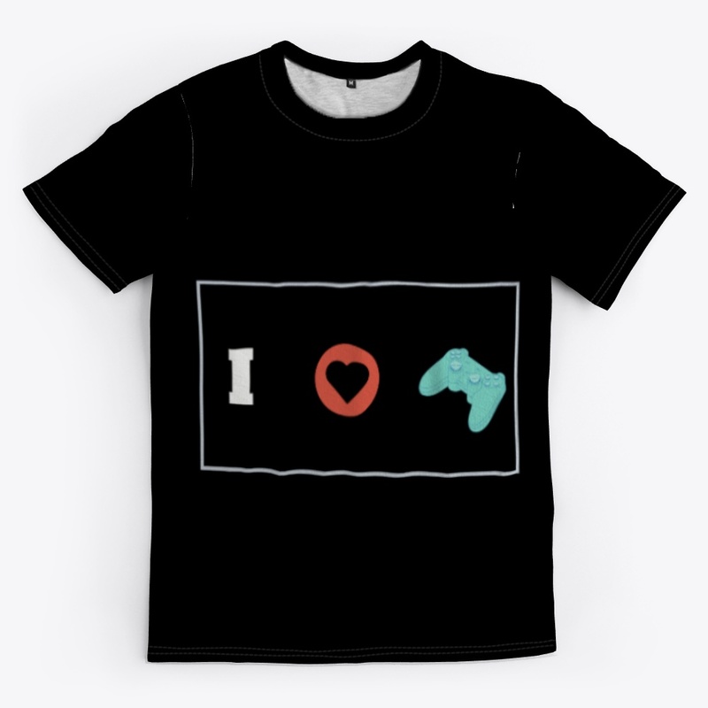 i love video games , heart