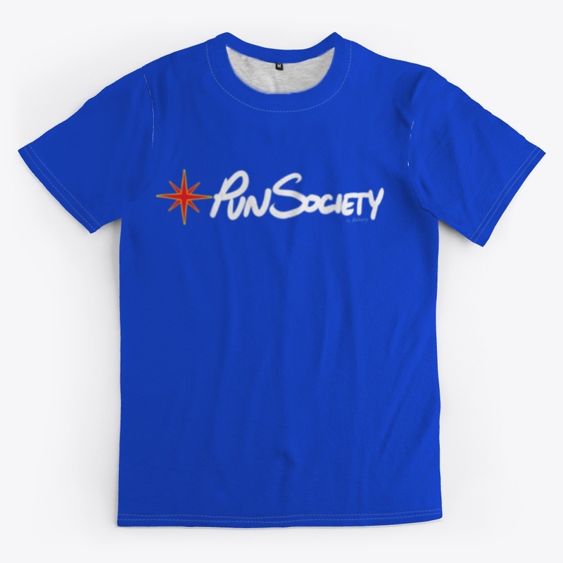 Pun Society - White Logo