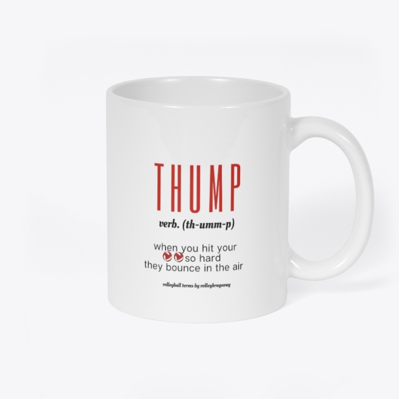 Thump- Best Coach Volleyball Gifts