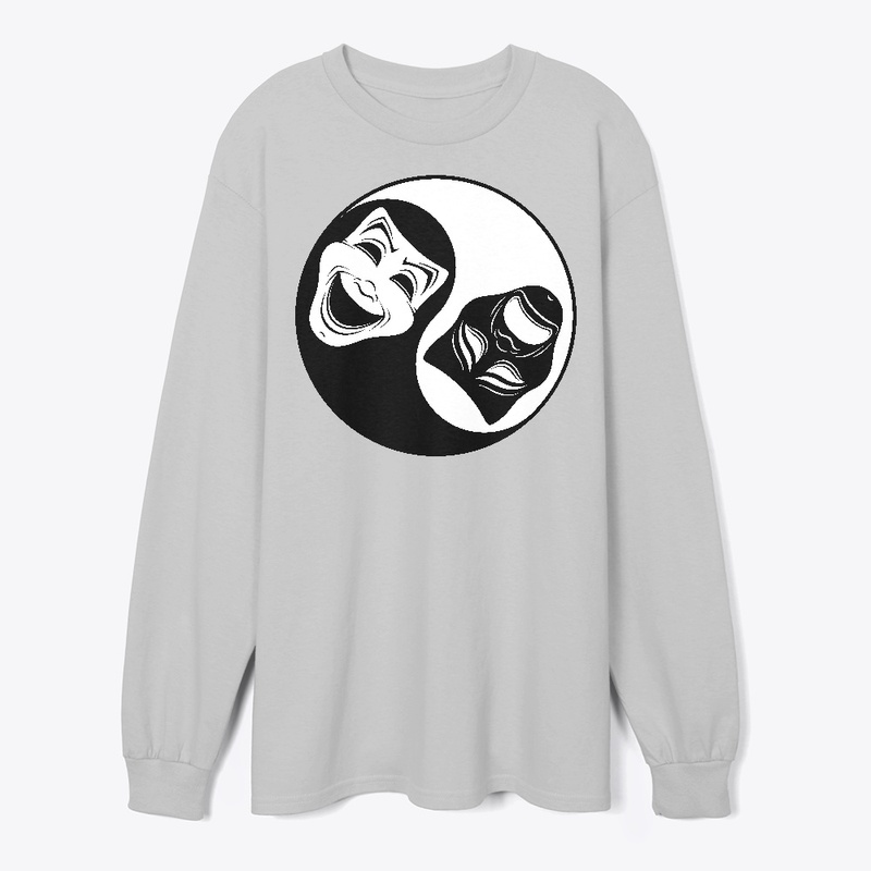 Theater Yin Yang Design - Comedy Tragedy