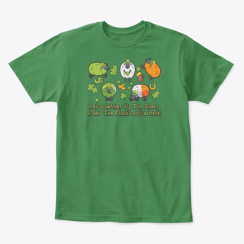 Funny Farmer Gift Let's Gather Up Sheep