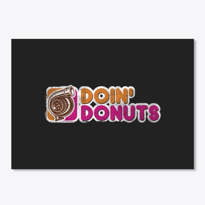 DOIN' DONUTS (black)