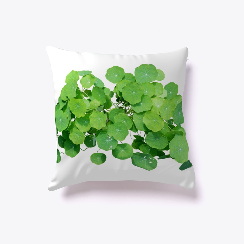 green plant pillow  decoration 