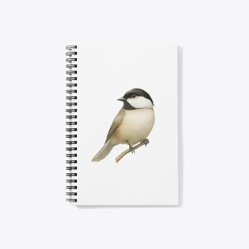 Chickadee Perched on a Branch