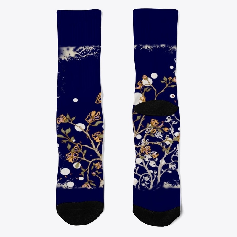 Floral Grunge - Vintage & Rustic Yellow