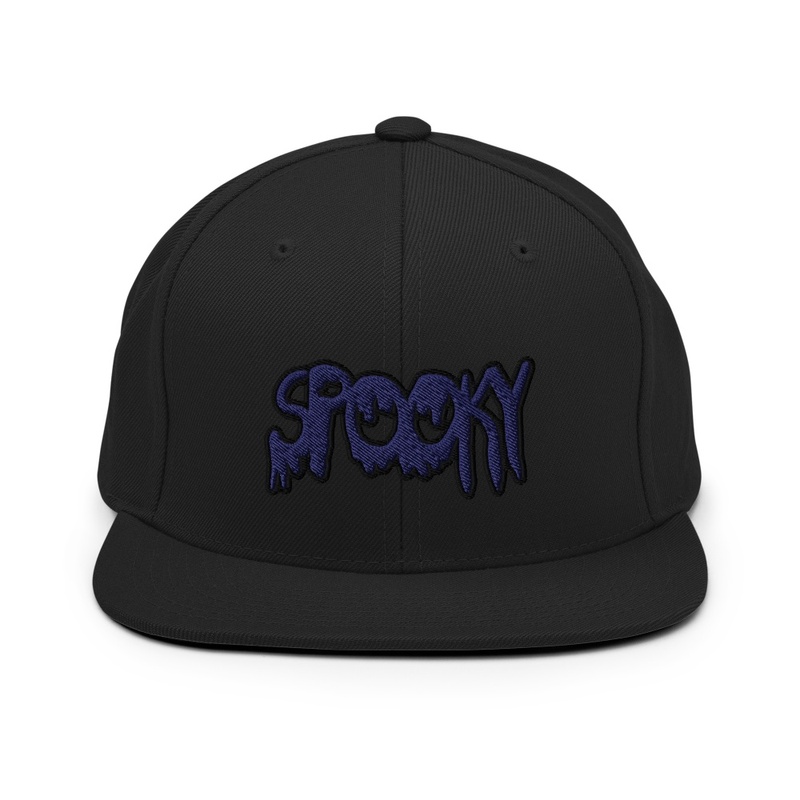 Spooky Snapback (Navy)