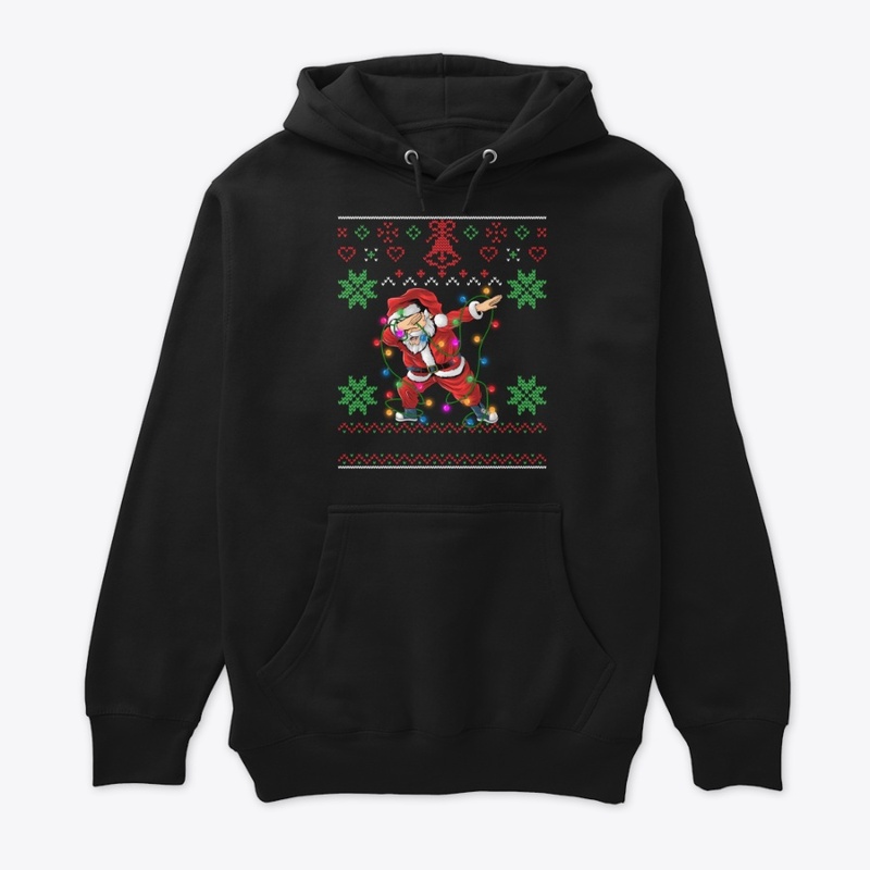 Dabbing Santa Ugly Christmas Design