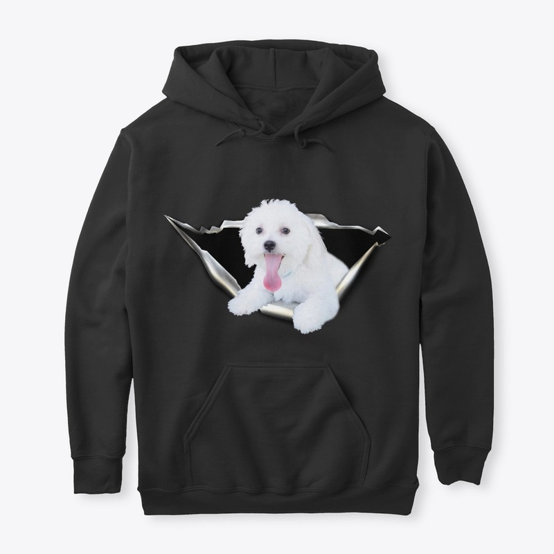 morkie 3D Car sticker