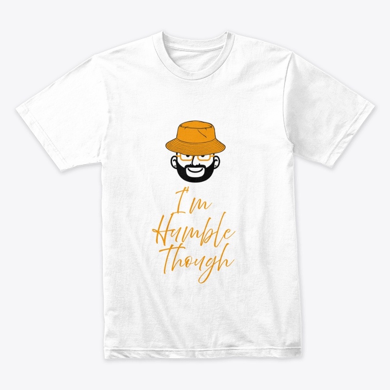 Orange Bucket I'm Humble Though Tee