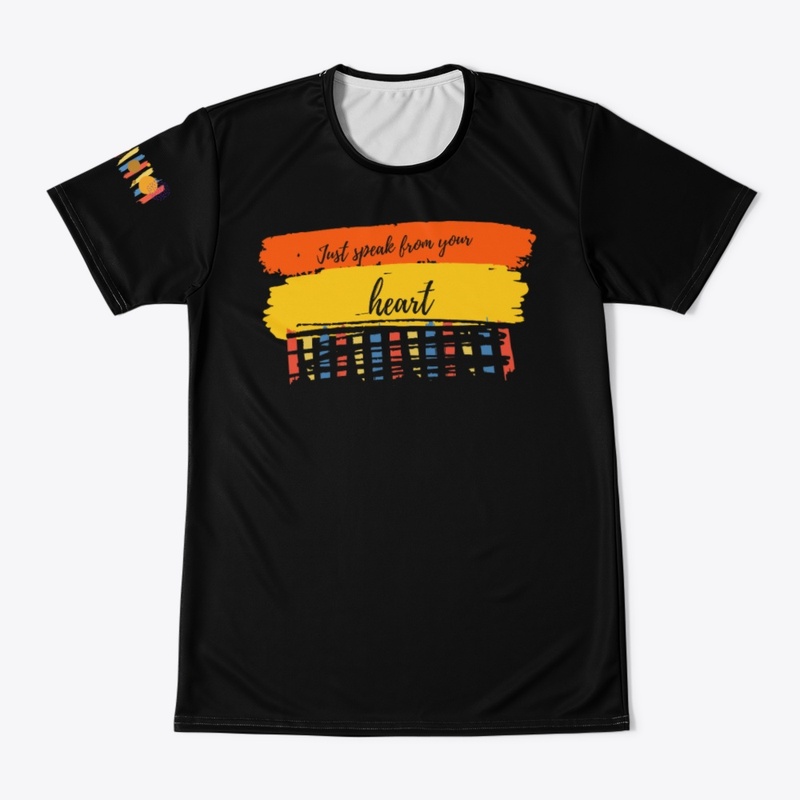  speak from your heart  men's t-shirts