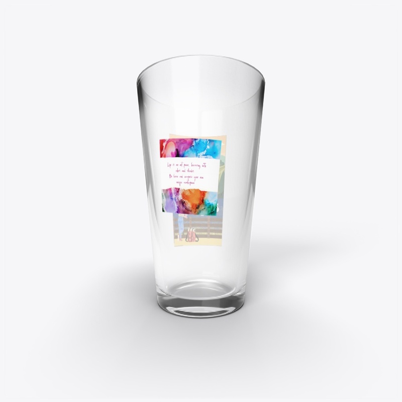 T S Pint Glass