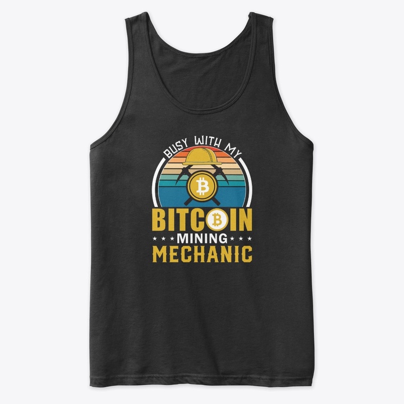 Busy With Bitcoin Mining Mechanic