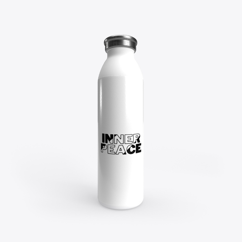 INNER PEACE typography-White