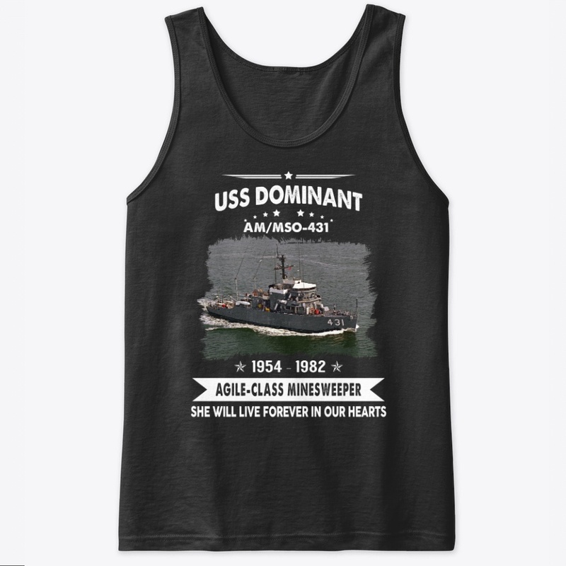 USS DOMINANT AM/MSO-431 MEMORIES