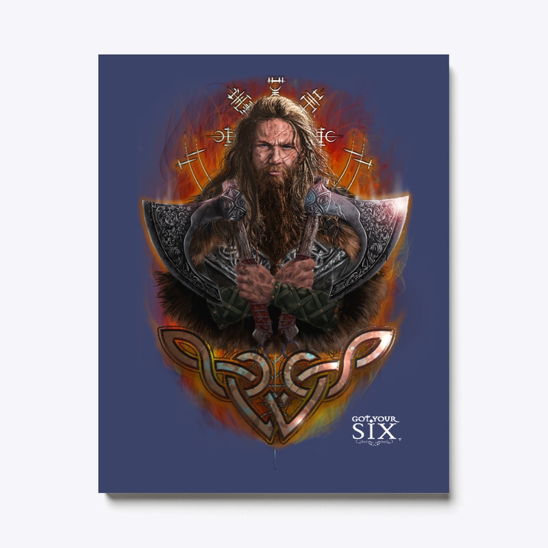 WARRIOR NATION Canvas Print