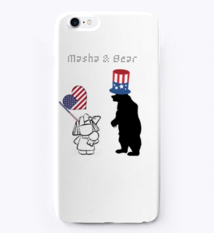 Masha & Bear Happy Independence day Tee!