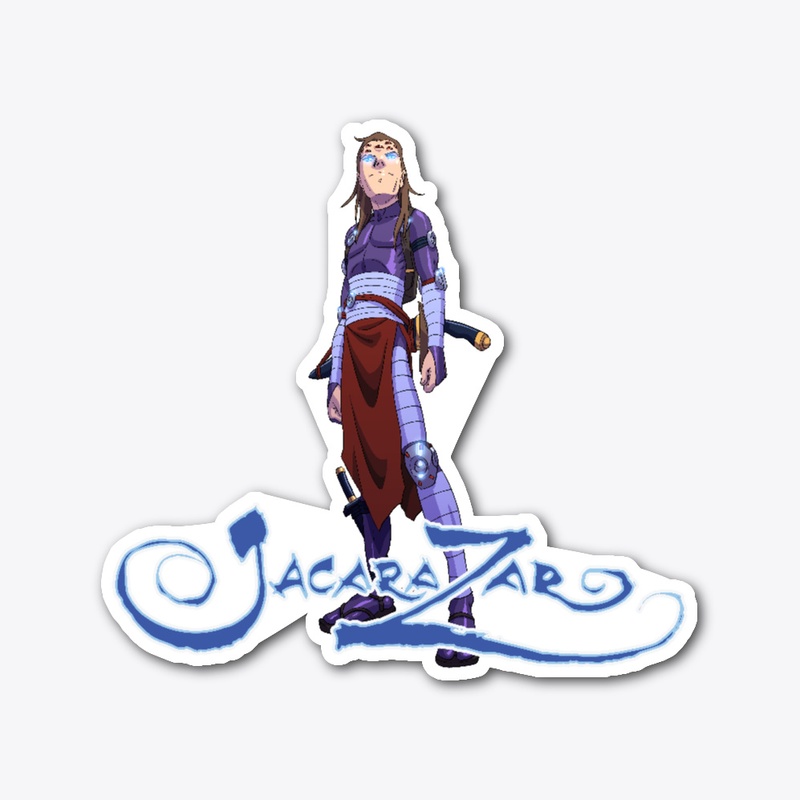 Jacara Zar Sticker