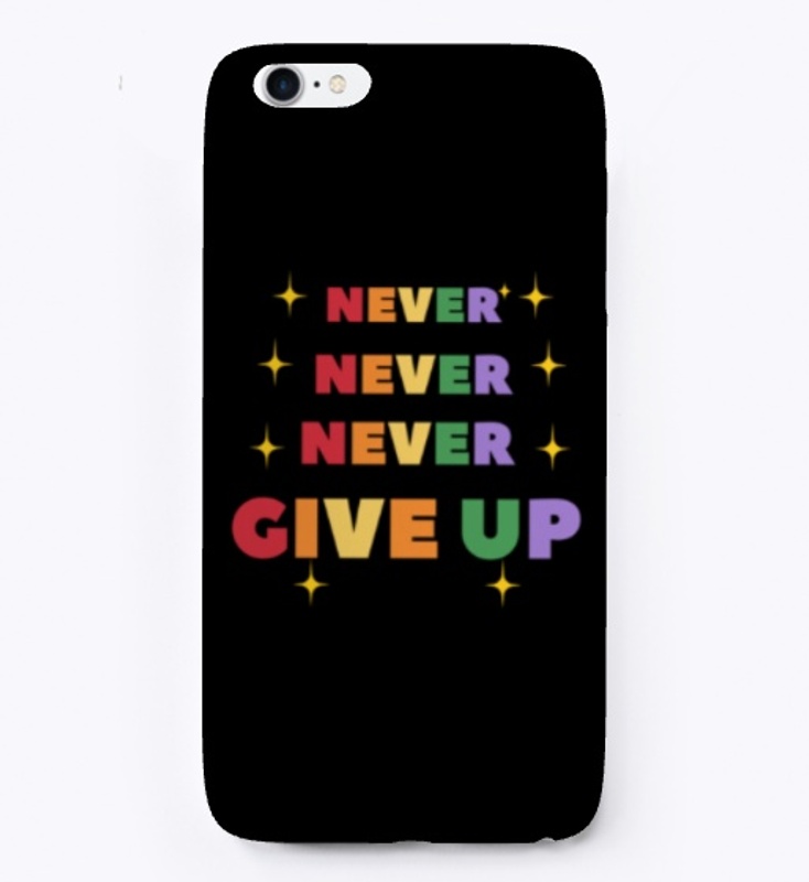 The Never Give Up Tee