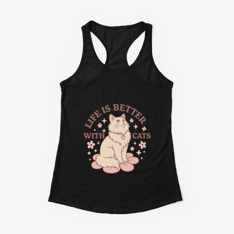 Life Is Better With Cats Royal Cat