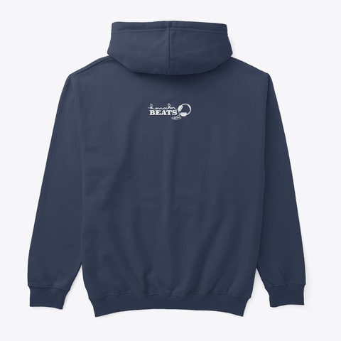 Kennschen Beats Navy T-Shirt Back