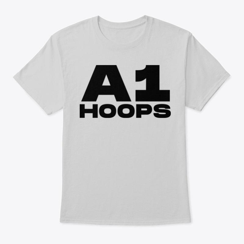 A1 Hoops Black Logo Tee