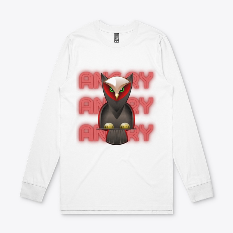 No Sleep Angry Owl
