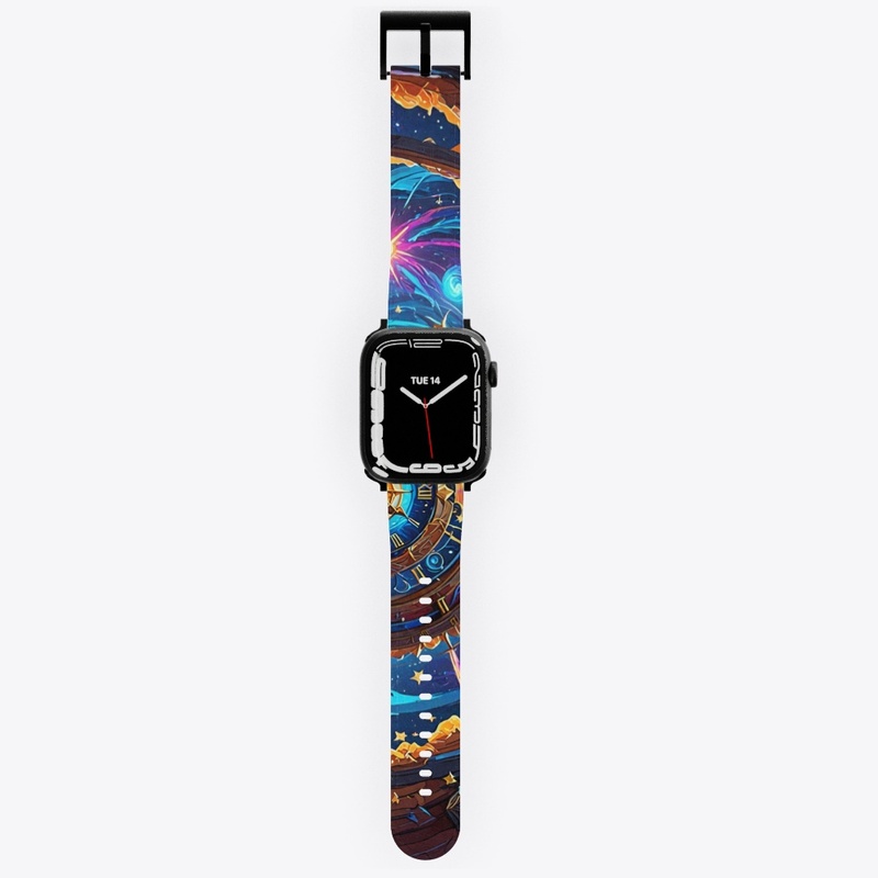 Apple Watch Band(Black)"Space#1"